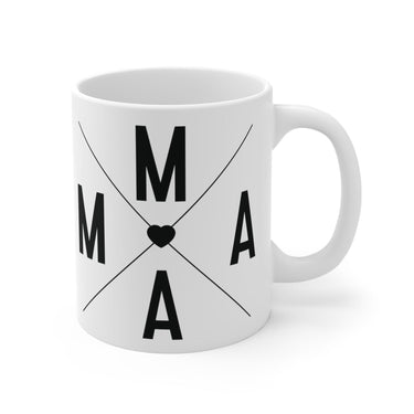 Faith Culture - Mama - Christian Ceramic Mug 11oz 11oz White