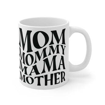 Faith Culture - Mama - Christian Ceramic Mug 11oz 11oz White
