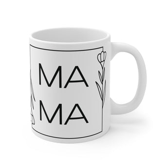 Faith Culture - Mama - Christian Ceramic Mug 11oz 11oz White