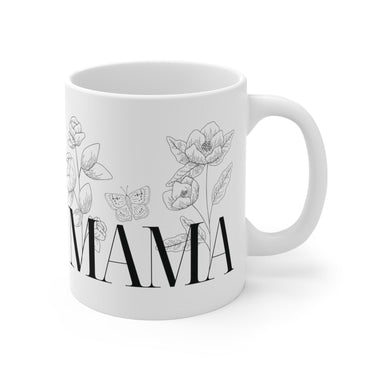 Faith Culture - Mama - Christian Ceramic Mug 11oz 11oz White