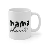 Faith Culture - Mama Shine - Christian Ceramic Coffee Mug 11oz 11oz White