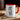 Faith Culture - Mightier Than the Waves of the Sea is His Love for You, Psalm 93:4 Accent Coffee Mug, 11oz Red 11oz