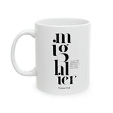 Faith Culture - Mightier Than the Waves of the Sea is His Love for You, Psalm 93:4 Accent Coffee Mug, 11oz