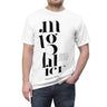 Mighty God T-Shirt | Psalm 93:4 Christian Apparel White stitching