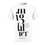 Faith Culture - Mighty God - Psalm 93:4 - Christian Unisex Cut & Sew Tee