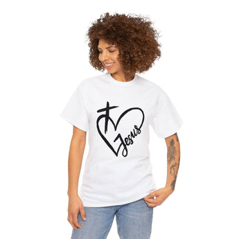 Unisex Heavy Cotton Tee White