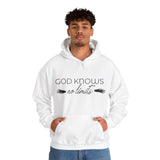 Faith Culture - No Limits - Christian Unisex Heavy Blend™ Hooded Sweatshirt White