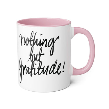 Faith Culture - Nothing but Gratitude - Christian Thanksgiving Accent Mug, 11oz