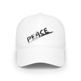 Faith Culture - Peace - Christian Low Profile Baseball Cap White One size