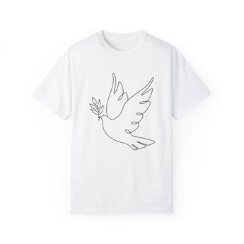 Faith Culture - Peace - Christian Unisex Garment-Dyed T-shirt