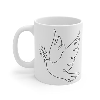 Faith Culture - Peace of Christ - Christian Ceramic Coffee Mug (11oz)