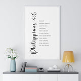 Faith Culture - Peaceful Petition - Philippians 4:6 - Christian Wall Art