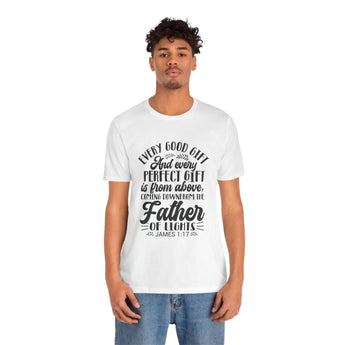 Faith Culture - Perfect Gift - Christian Unisex Garment-Dyed T-shirt White