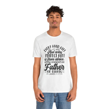 Faith Culture - Perfect Gift - Christian Unisex Garment-Dyed T-shirt White
