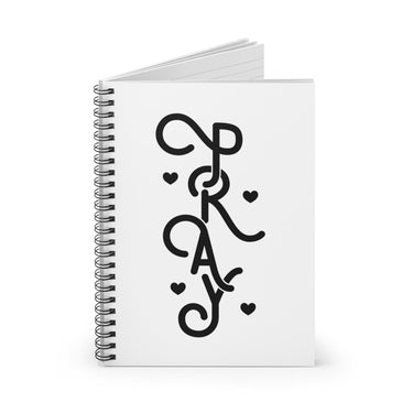Faith Culture - Prayer -Christian Spiral Notebook - Ruled Line