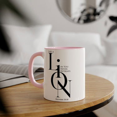 Faith Culture - Proverbs 30:30 - Christian Accent Coffee Mug (11oz)