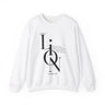 Faith Culture - Proverbs 30:30 - Christian Unisex Heavy Blend™ Crewneck Sweatshirt White