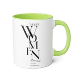 Faith Culture - Proverbs 31:29 - Christian Accent Coffee Mug (11oz)