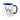 Faith Culture - Proverbs 3:5 - Christian Accent Coffee Mug (11oz) Blue 11oz