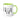 Faith Culture - Proverbs 3:5 - Christian Accent Coffee Mug (11oz) Light Green 11oz