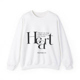 Faith Culture - Proverbs 3:5 - Christian Unisex Heavy Blend™ Crewneck Sweatshirt