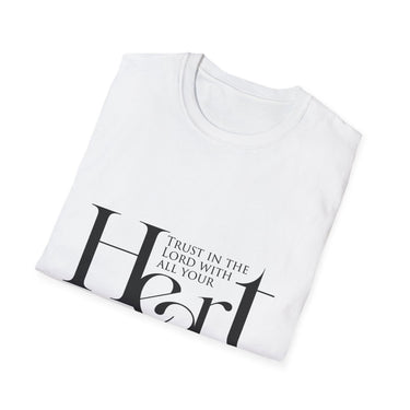 Faith Culture - Proverbs 3:5 - Christian Unisex Softstyle T-Shirt