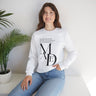 Faith Culture - Psalm 139:14 - Christian Unisex Heavy Blend™ Crewneck Sweatshirt White