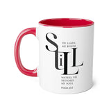 Faith Culture - Psalm 23:2 - Christian Accent Coffee Mug (11oz)