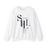 Faith Culture - Psalm 23:2 - Christian Unisex Heavy Blend™ Crewneck Sweatshirt White
