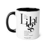 Faith Culture - Psalm 27:1 - Christian Accent Coffee Mug (11oz)