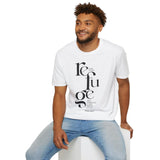 Faith Culture - Psalm 46:1-2 - Christian Unisex Softstyle T-Shirt White