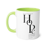 Faith Culture - Psalm 71:5 - Christian Accent Coffee Mug (11oz)