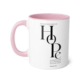 Faith Culture - Psalm 71:5 - Christian Accent Coffee Mug (11oz)