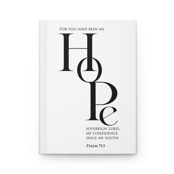 Faith Culture - Psalm 71:5 - Christian Hardcover Journal Matte Journal