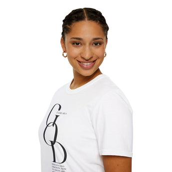 Faith Culture - Psalm 86:15 - Christian Unisex Softstyle T-Shirt White