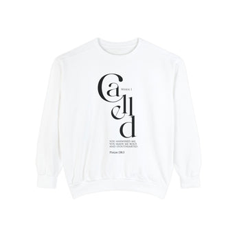 Faith Culture - Psalms 138:3 - Christian Unisex Garment-Dyed Sweatshirt
