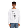 Faith Culture - Psalms 86:15 - Christian Unisex Heavy Blend™ Crewneck Sweatshirt White