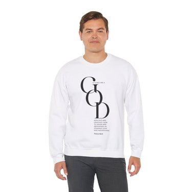 Faith Culture - Psalms 86:15 - Christian Unisex Heavy Blend™ Crewneck Sweatshirt