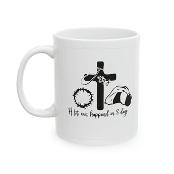Faith Culture - Resurrection Christian Coffee or Tea Ceramic Mug