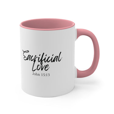 Faith Culture - Sacrificial Love - John 15:13 Christian Accent Coffee Mug
