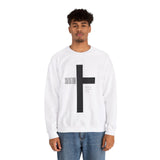 Faith Culture - Salvation - Christian Unisex Heavy Blend™ Crewneck Sweatshirt White