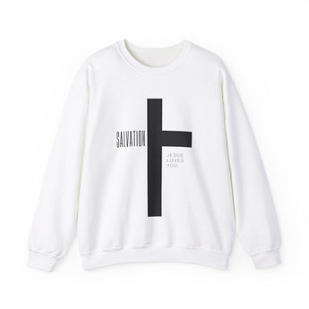 Faith Culture - Salvation - Christian Unisex Heavy Blend™ Crewneck Sweatshirt