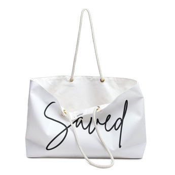Faith Culture - Saved Christian Weekender Tote Bag