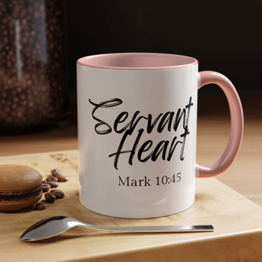 Faith Culture - Servant Heart - Mark 10:45 Christian Coffee Mug
