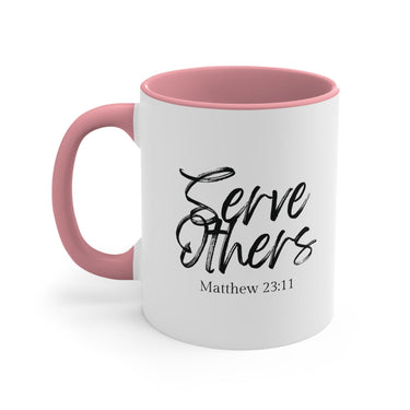 Faith Culture - Serve Others - Matthew 23:11 Christian Accent Coffee Mug