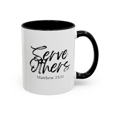 Faith Culture - Serve Others - Matthew 23:11 Christian Coffee Mug