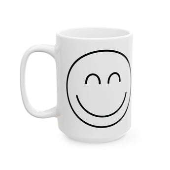 Faith Culture - Smiling Face - Christian Inspirational Mug, 11oz and 15oz 15oz