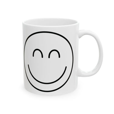 Faith Culture - Smiling Face - Christian Inspirational Mug, 11oz and 15oz