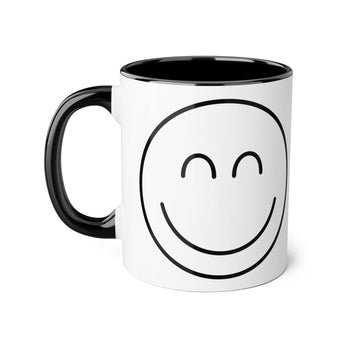 Faith Culture - Smiling Heart - Christian Thanksgiving Accent Mug, 11oz Black 11oz
