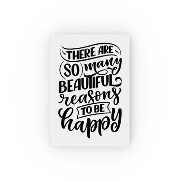 Faith Culture - So Many Beautiful Reasons to Be Happy - Christian Hardcover Journal Blank 5.2" x 7.4"